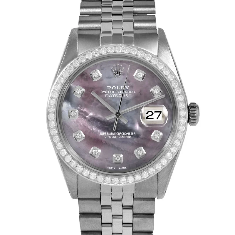 Rolex Datejust 36mm | 1601-SS-BMOP-DIA-AM-BDS-JBL