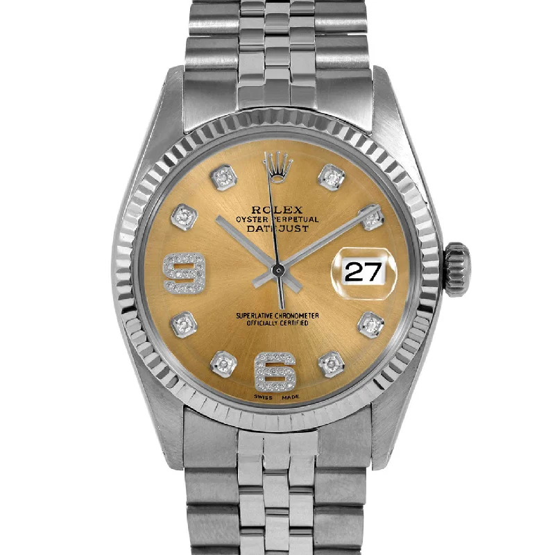 Rolex Datejust 36mm | 1601-SS-CHM-8DA69-FLT-JBL