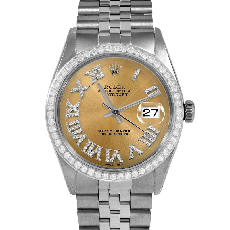 Rolex Datejust 36mm | 1601-SS-CHM-FDR-BDS-JBL