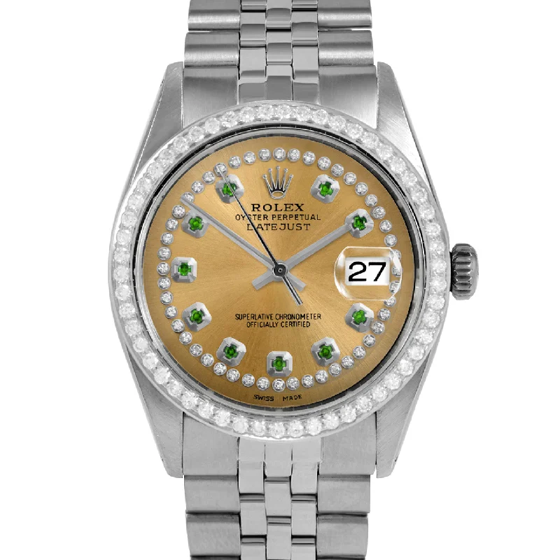 Rolex Datejust 36mm | 1601-SS-CHM-STRE-BDS-JBL