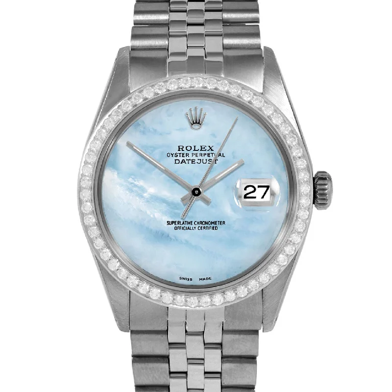 Rolex Datejust 36mm | 1601-SS-LBMOP-NOHM-BDS-JBL