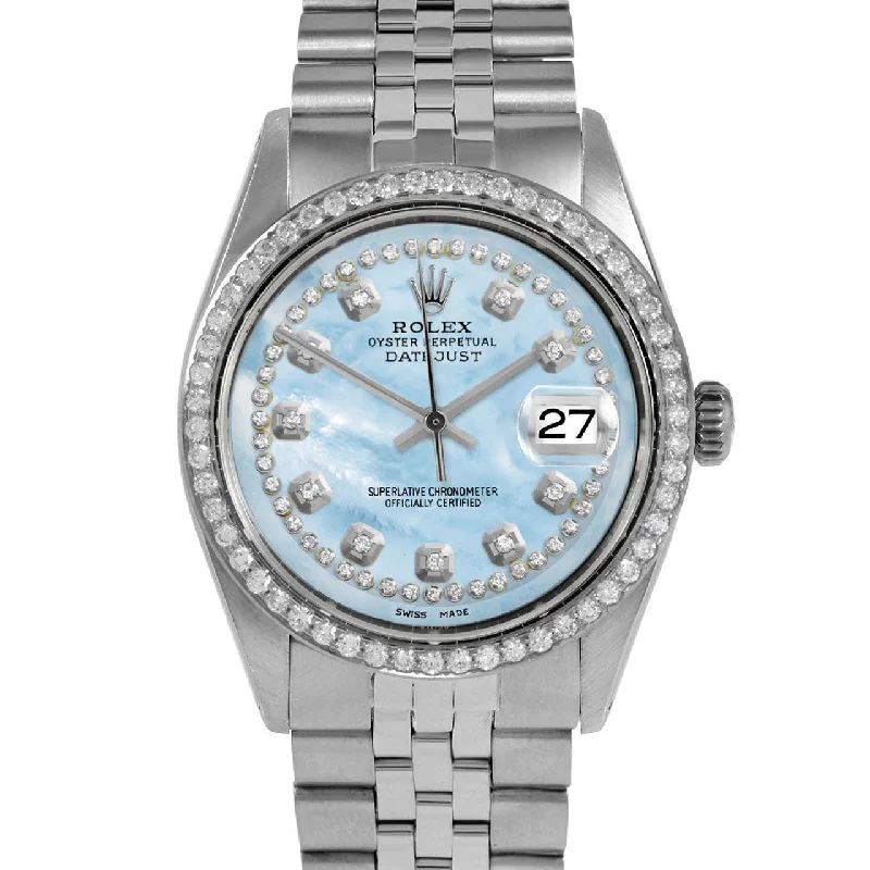 Rolex Datejust 36mm | 1601-SS-LBMOP-STRD-BDS-JBL