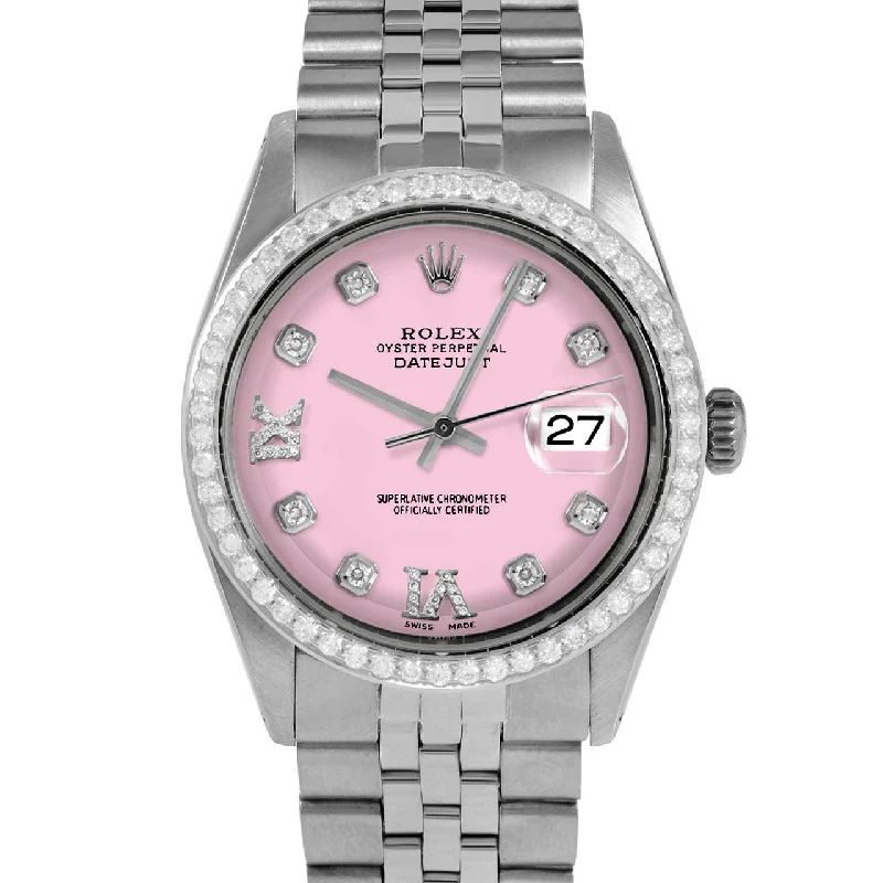 Rolex Datejust 36mm | 1601-SS-PNK-8DR69-BDS-JBL