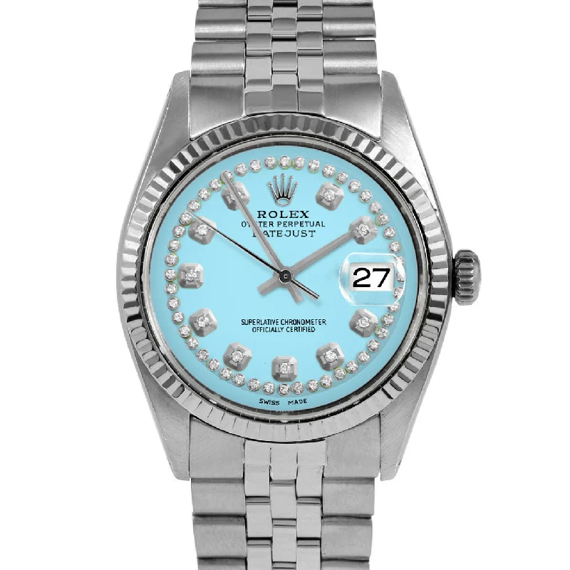 Rolex Datejust 36mm | 1601-SS-TRQ-STRD-FLT-JBL