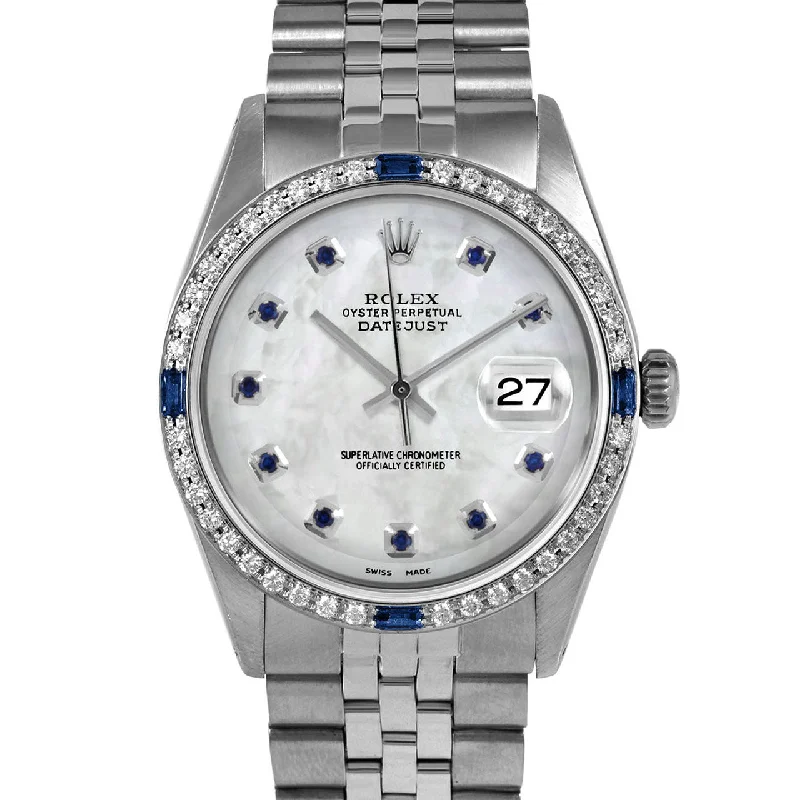 Rolex Datejust 36mm | 1601-SS-WMOP-SPH-AM-4SPH-JBL