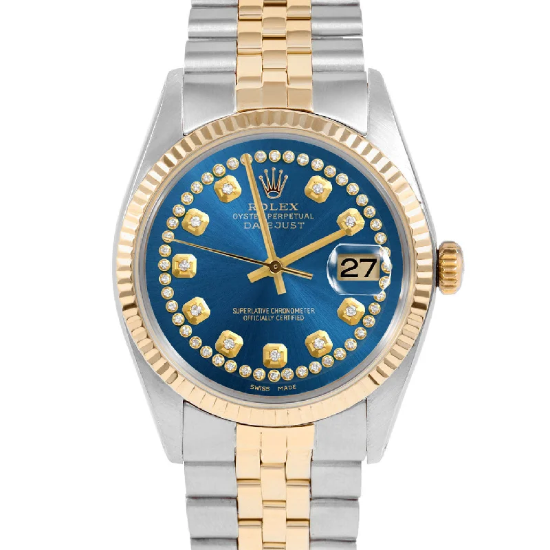 Rolex Datejust 36mm | 1601-TT-BLU-STRD-FLT-JBL