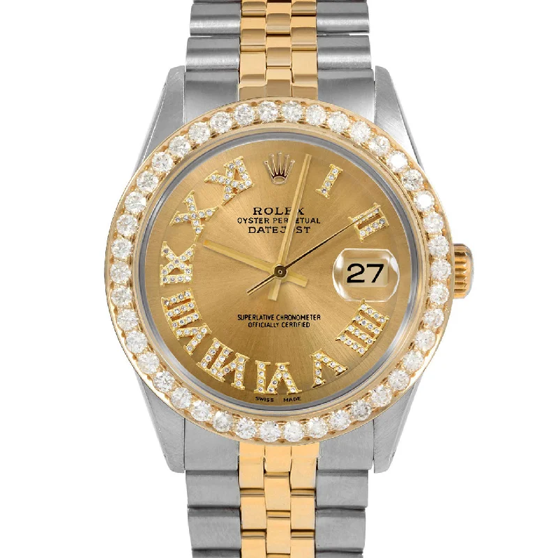 Rolex Datejust 36mm | 1601-TT-CHM-FDR-25CT-JBL