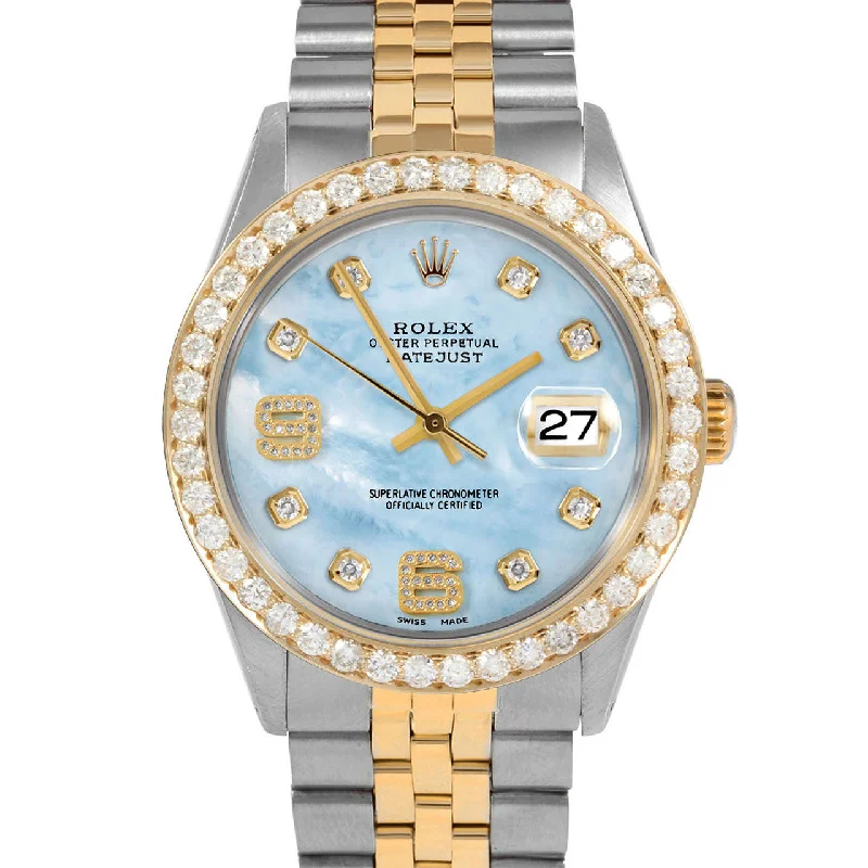 Rolex Datejust 36mm | 1601-TT-LBMOP-8DA69-25CT-JBL