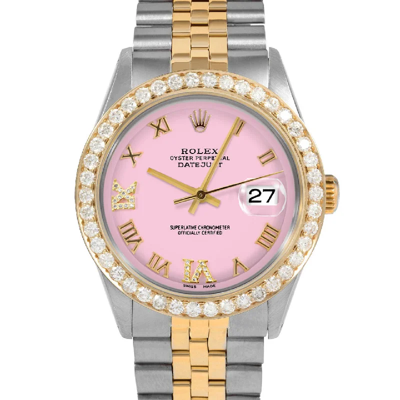 Rolex Datejust 36mm | 1601-TT-PNK-RDR69-25CT-JBL