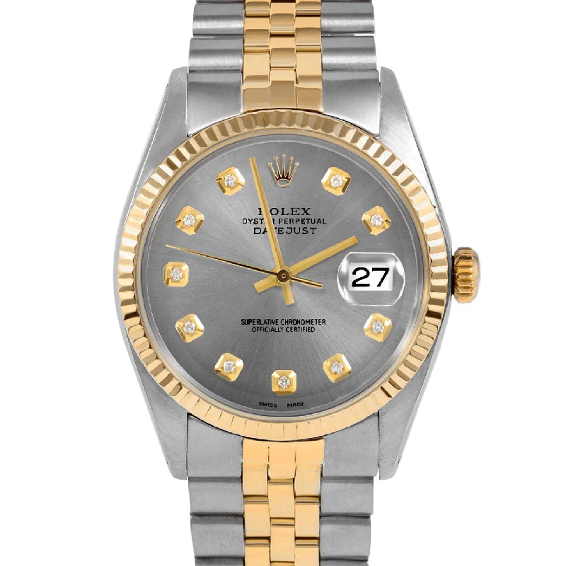 Rolex Datejust 36mm | 1601-TT-SLT-DIA-AM-FLT-JBL