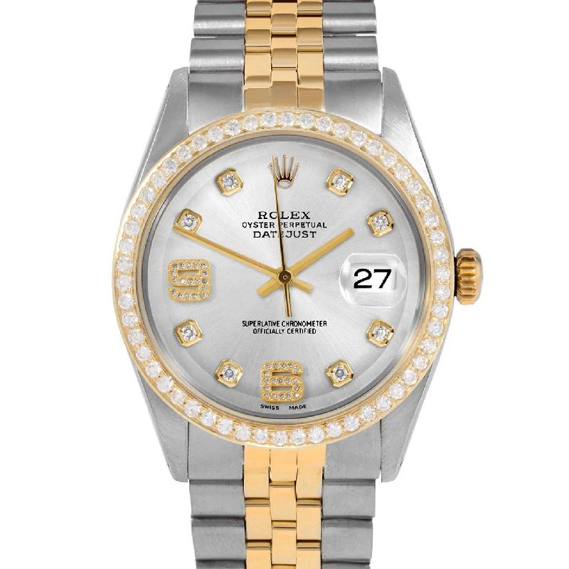 Rolex Datejust 36mm | 1601-TT-SLV-8DA69-BDS-JBL