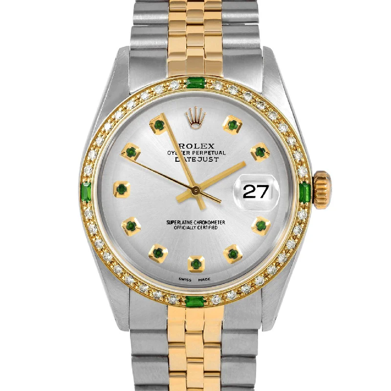 Rolex Datejust 36mm | 1601-TT-SLV-EMD-AM-4EMD-JBL