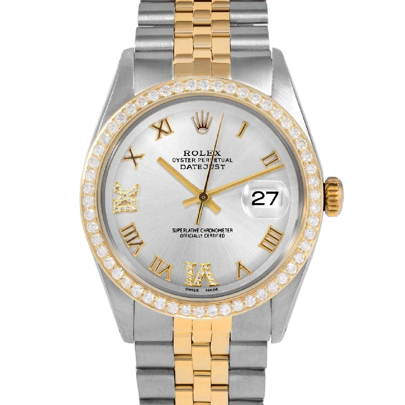 Rolex Datejust 36mm | 1601-TT-SLV-RDR69-BDS-JBL