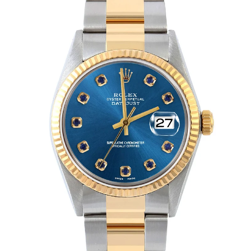 Rolex Datejust 36mm | 16013-BLU-SPH-AM-FLT-OYS