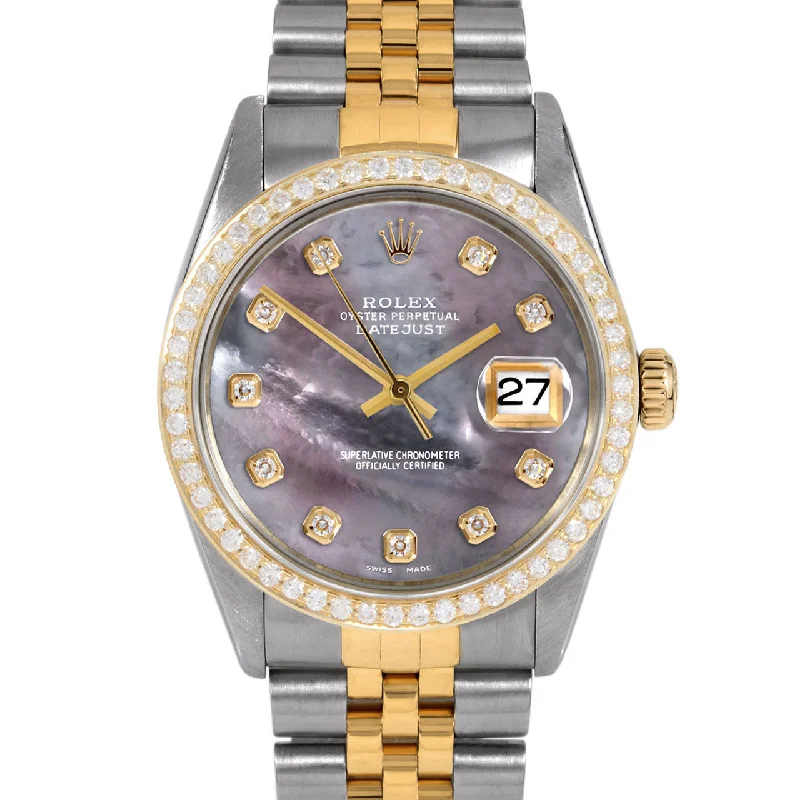 Rolex Datejust 36mm | 16013-BMOP-DIA-AM-BDS-JBL