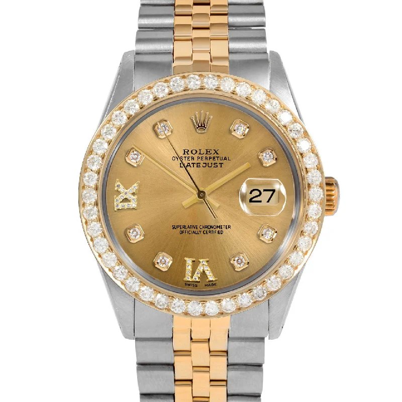 Rolex Datejust 36mm | 16013-CHM-8DR69-25CT-JBL