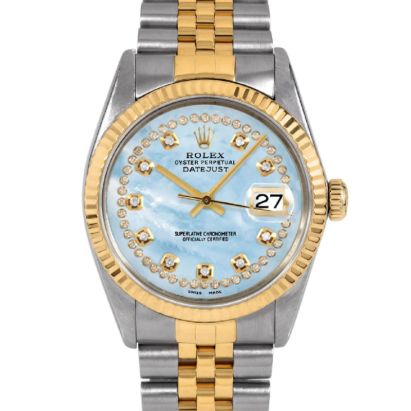 Rolex Datejust 36mm | 16013-LBMOP-STRD-FLT-JBL