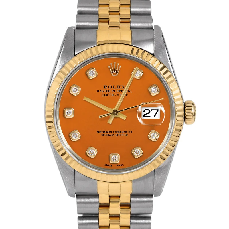 Rolex Datejust 36mm | 16013-ORN-DIA-AM-FLT-JBL