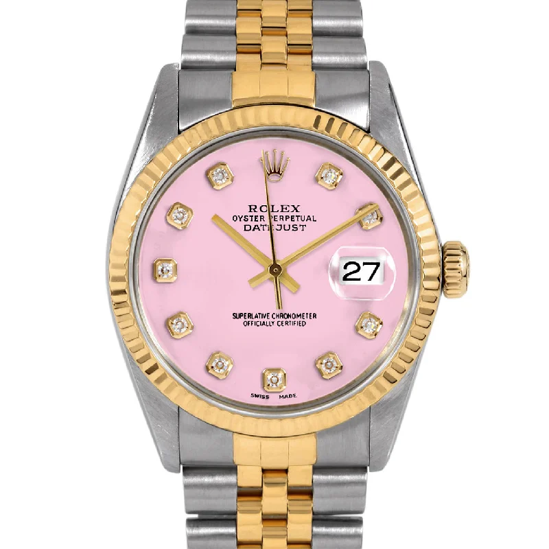 Rolex Datejust 36mm | 16013-PNK-DIA-AM-FLT-JBL