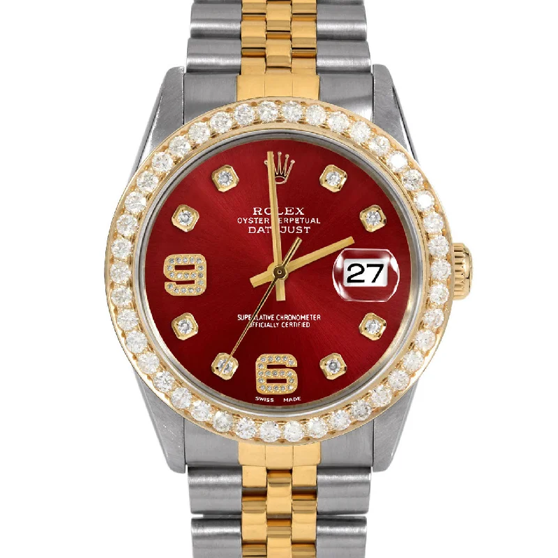 Rolex Datejust 36mm | 16013-RED-8DA69-25CT-JBL