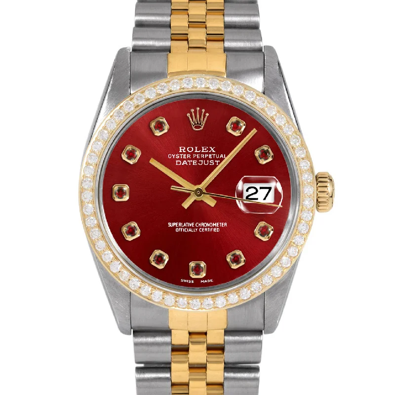 Rolex Datejust 36mm | 16013-RED-RBY-AM-BDS-JBL