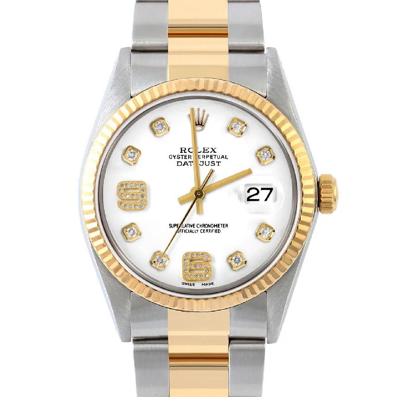 Rolex Datejust 36mm | 16013-WHT-8DA69-FLT-OYS