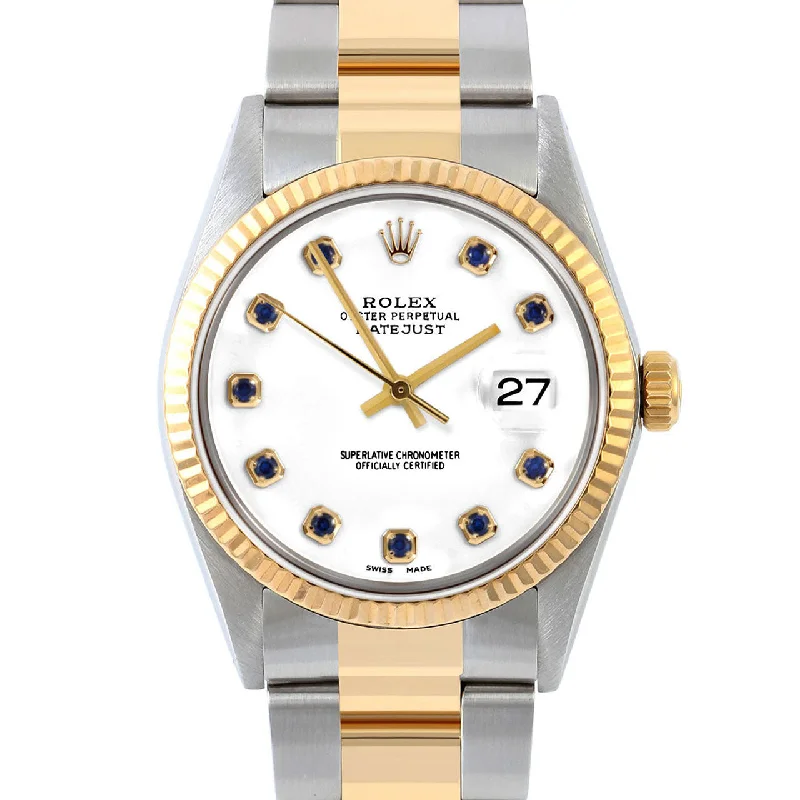 Rolex Datejust 36mm | 16013-WHT-SPH-AM-FLT-OYS