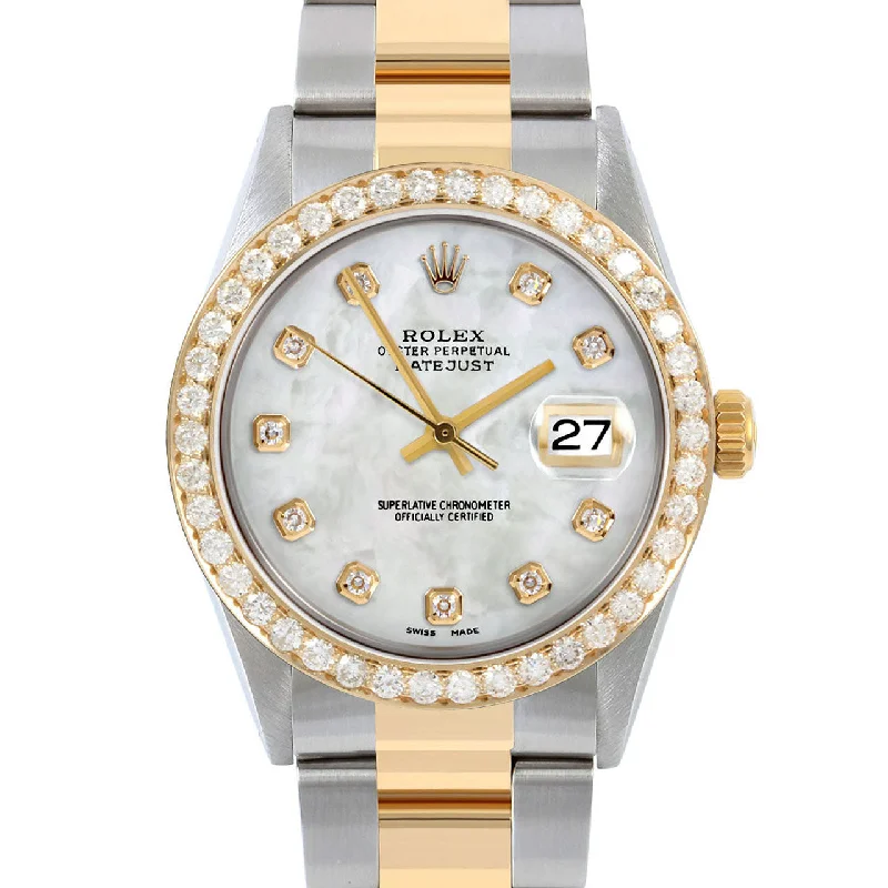 Rolex Datejust 36mm | 16013-WMOP-DIA-AM-25CT-OYS