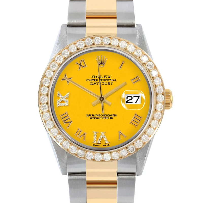 Rolex Datejust 36mm | 16013-YLW-RDR69-25CT-OYS