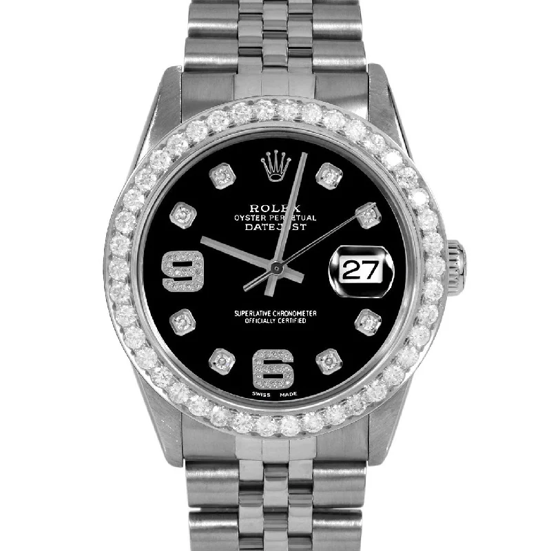 Rolex Datejust 36mm | 16014-BLK-8DA69-BDS-JBL