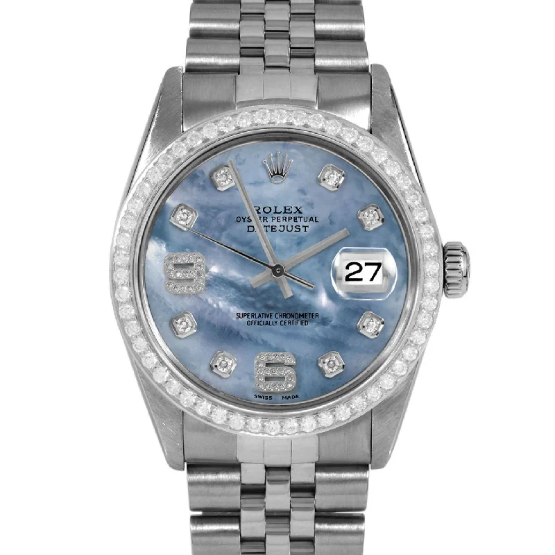 Rolex Datejust 36mm | 16014-BLMOP-8DA69-BDS-JBL