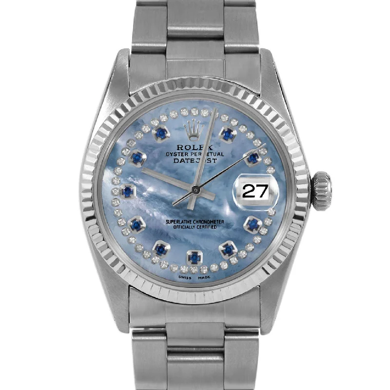 Rolex Datejust 36mm | 16014-BLMOP-STRS-FLT-OYS