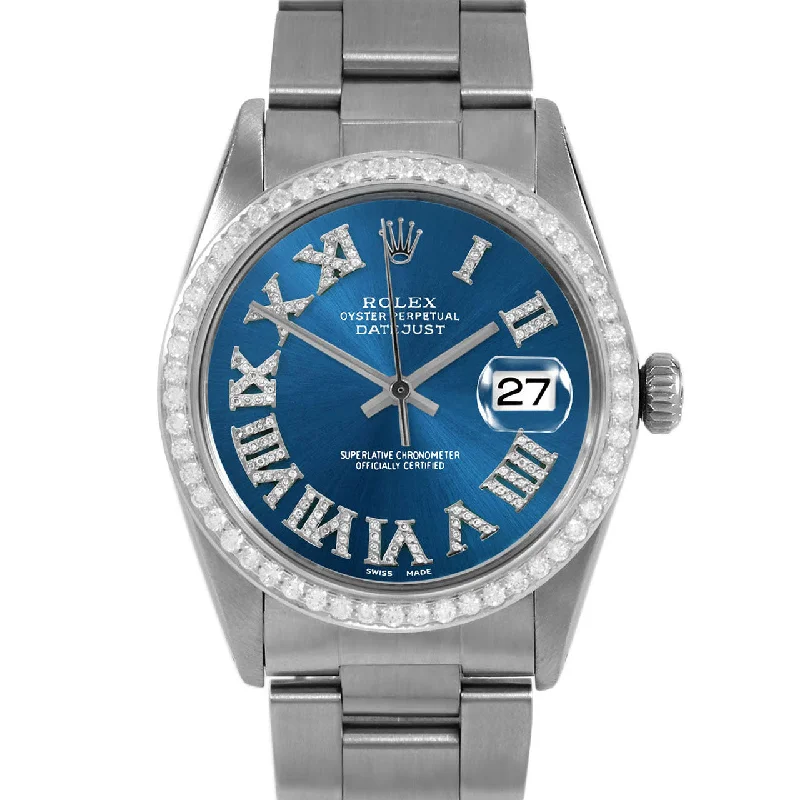 Rolex Datejust 36mm | 16014-BLU-FDR-BDS-OYS