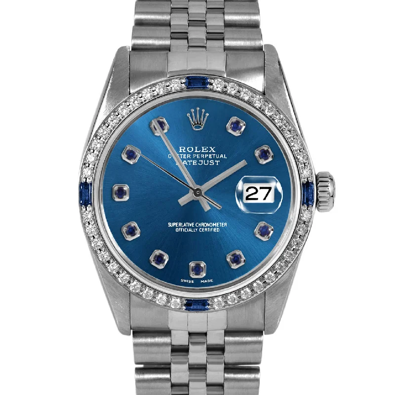 Rolex Datejust 36mm | 16014-BLU-SPH-AM-4SPH-JBL