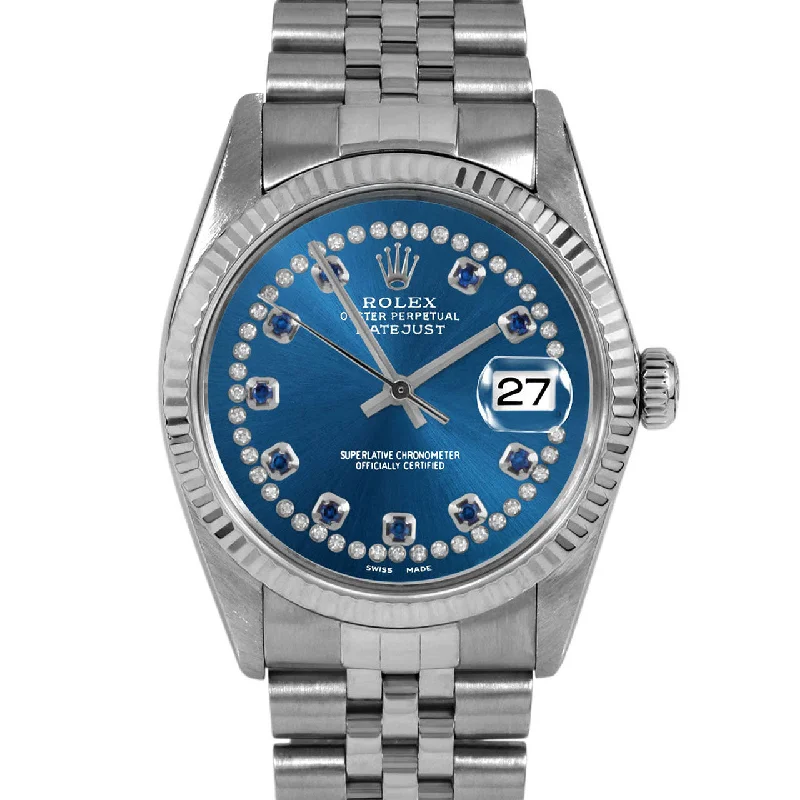 Rolex Datejust 36mm | 16014-BLU-STRS-FLT-JBL