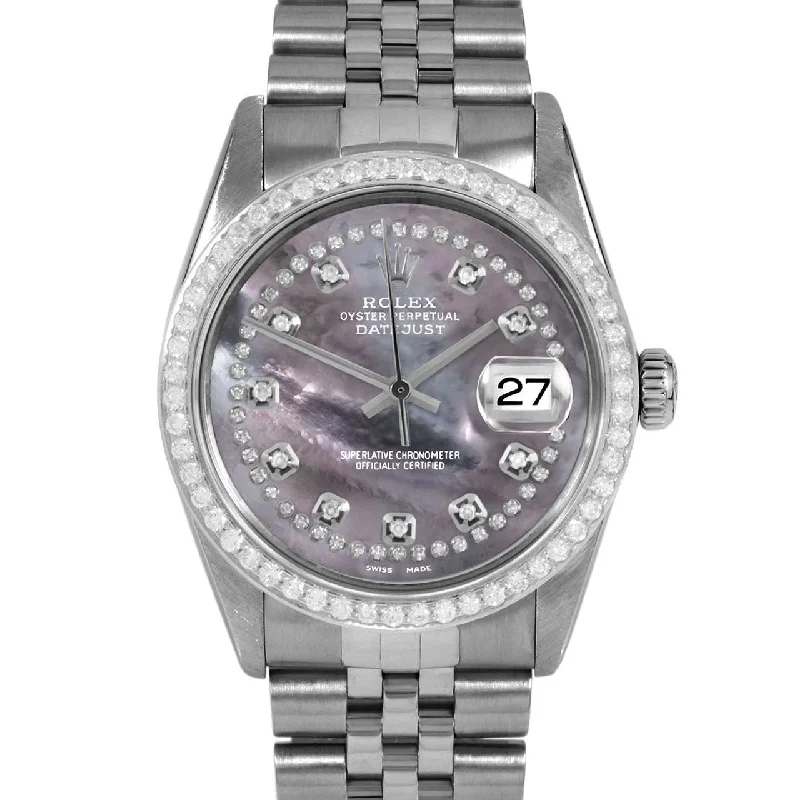 Rolex Datejust 36mm | 16014-BMOP-STRD-BDS-JBL