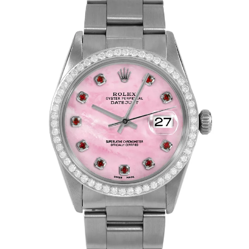 Rolex Datejust 36mm | 16014-PMOP-RBY-AM-BDS-OYS