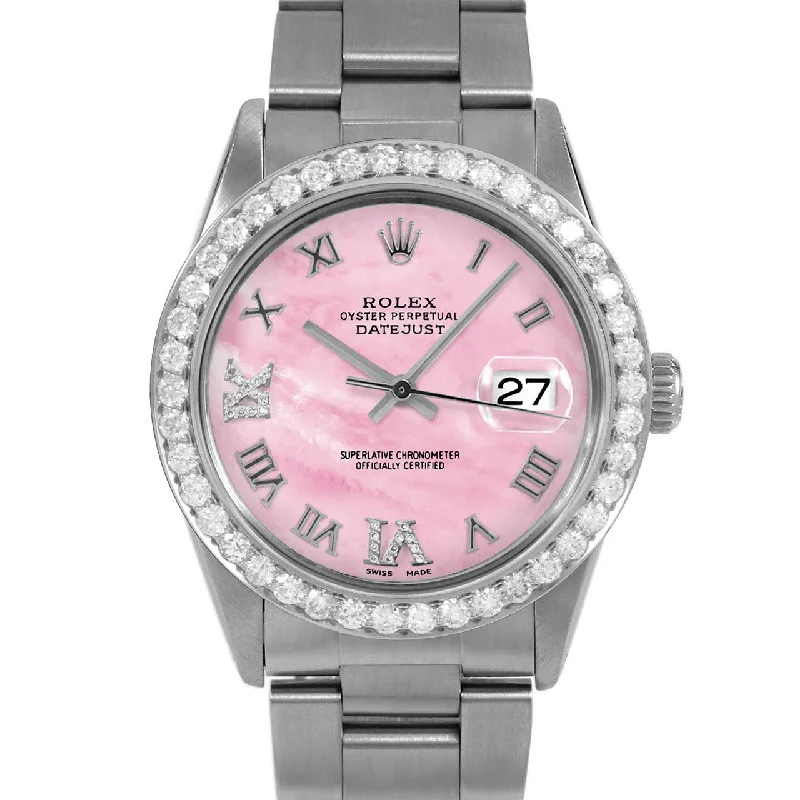 Rolex Datejust 36mm | 16014-PMOP-RDR69-25CT-OYS