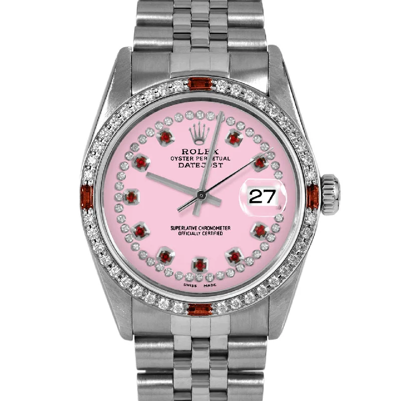 Rolex Datejust 36mm | 16014-PNK-STRR-4RBY-JBL