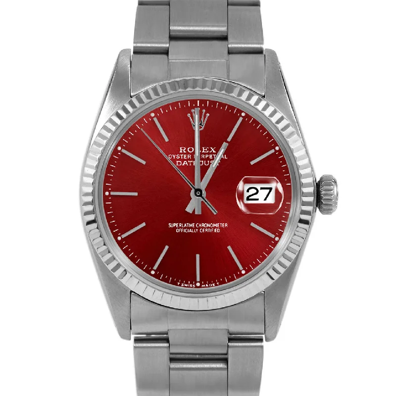 Rolex Datejust 36mm | 16014-RED-STK-FLT-OYS