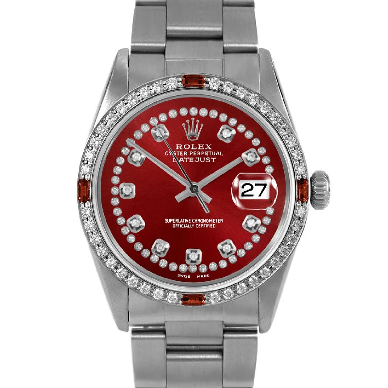 Rolex Datejust 36mm | 16014-RED-STRD-4RBY-OYS