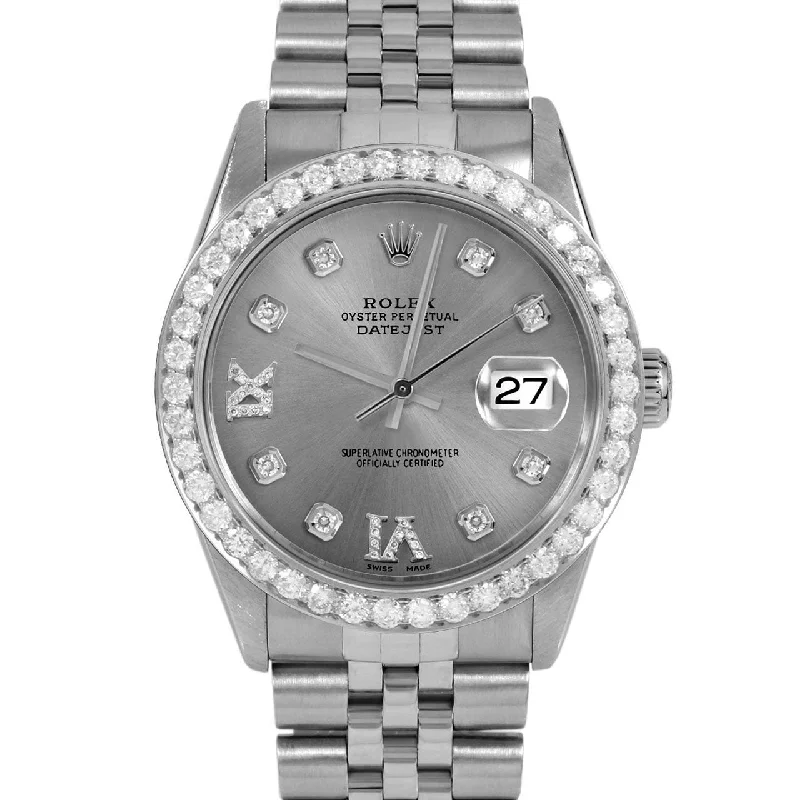 Rolex Datejust 36mm | 16014-SLT-8DR69-25CT-JBL