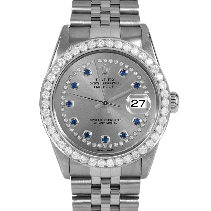 Rolex Datejust 36mm | 16014-SLT-STRS-25CT-JBL