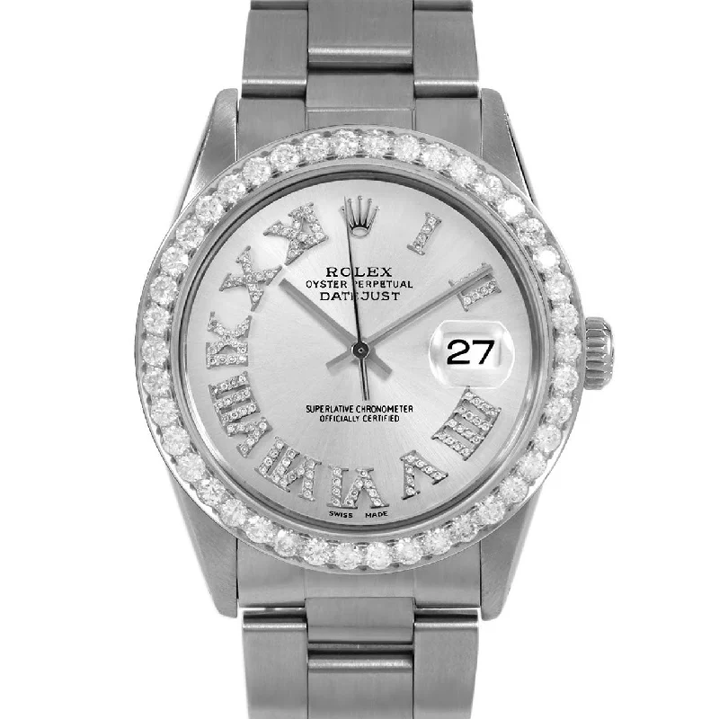 Rolex Datejust 36mm | 16014-SLV-FDR-25CT-OYS