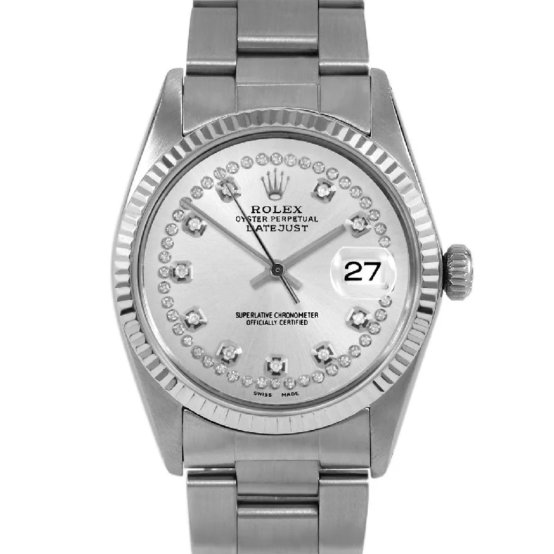 Rolex Datejust 36mm | 16014-SLV-STRD-FLT-OYS