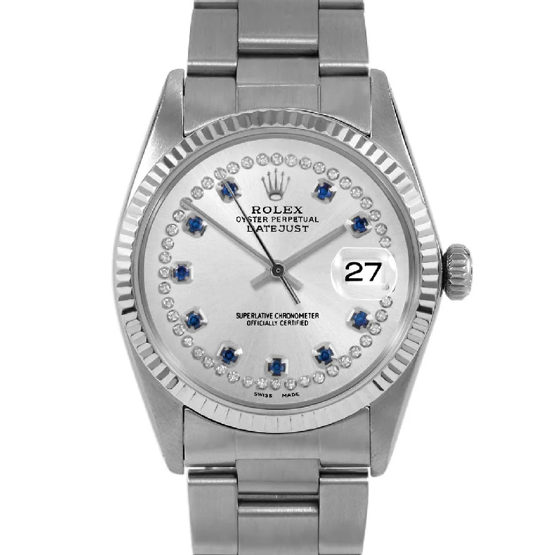 Rolex Datejust 36mm | 16014-SLV-STRS-FLT-OYS