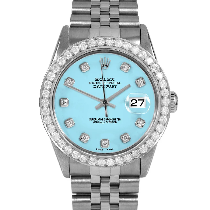 Rolex Datejust 36mm | 16014-TRQ-DIA-AM-25CT-JBL