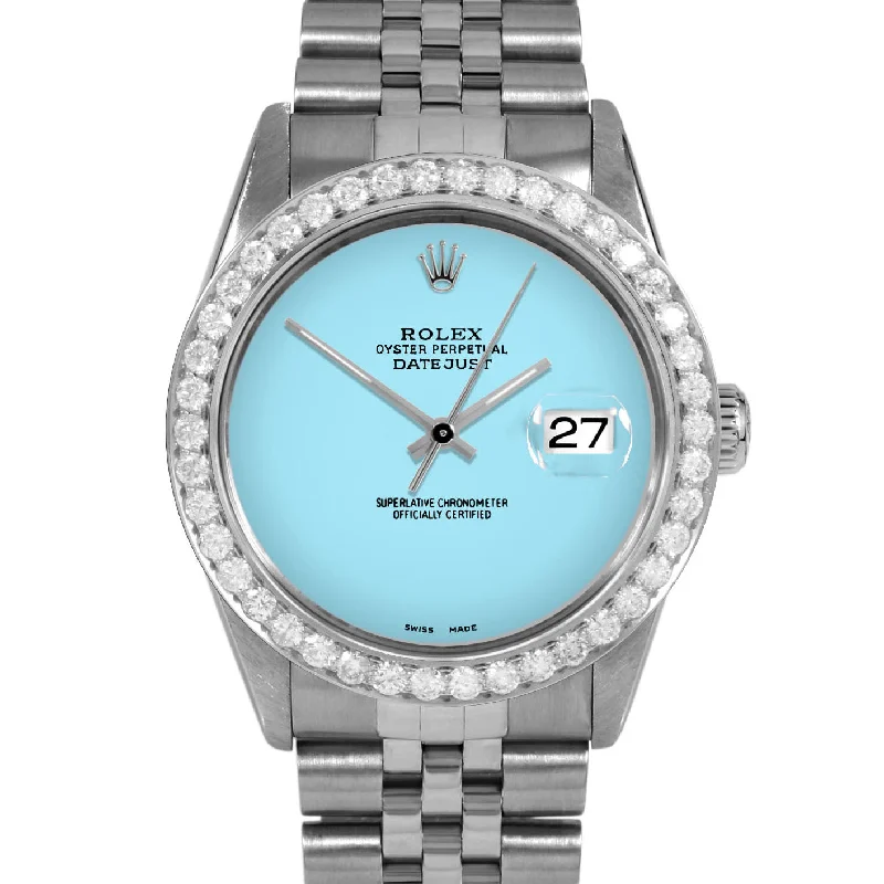 Rolex Datejust 36mm | 16014-TRQ-NOHM-25CT-JBL