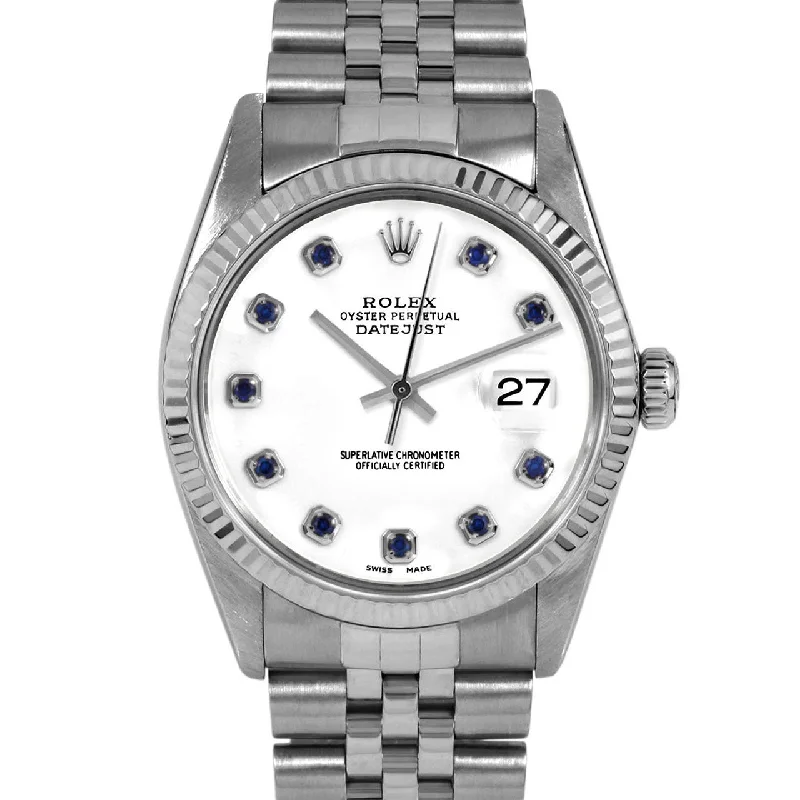 Rolex Datejust 36mm | 16014-WHT-SPH-AM-FLT-JBL