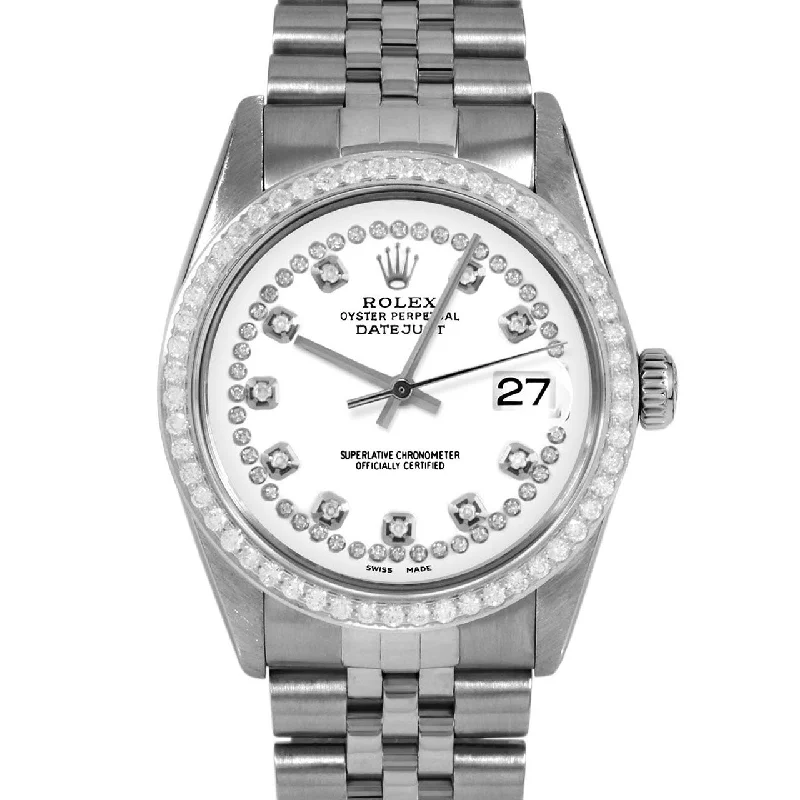 Rolex Datejust 36mm | 16014-WHT-STRD-BDS-JBL